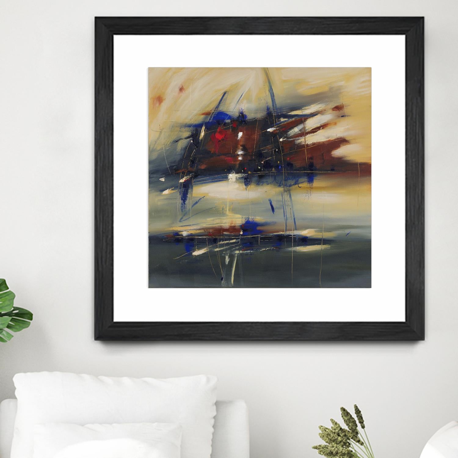 I Carry Your Heart by Cynthia Ligeros on GIANT ART - red abstract