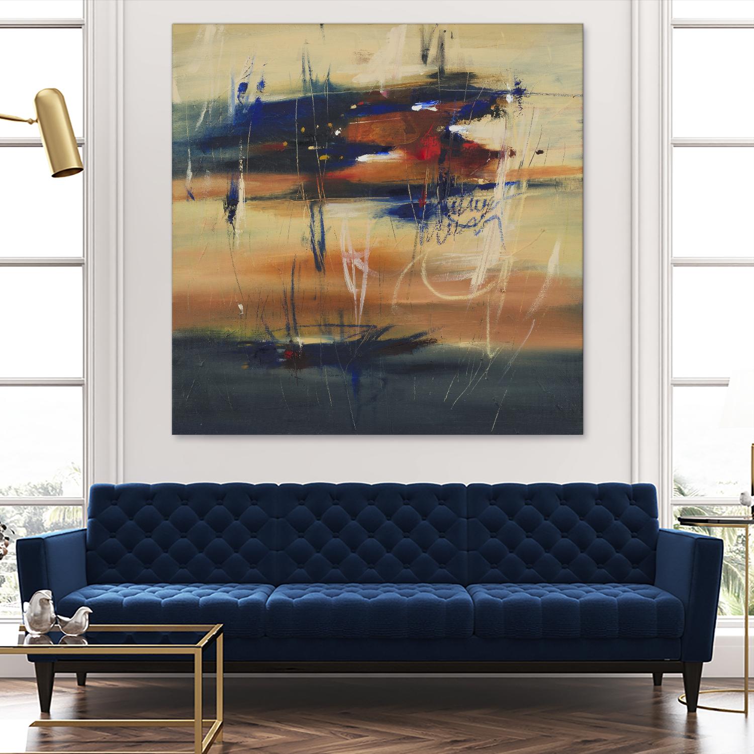 October Dream by Cynthia Ligeros on GIANT ART - red abstract