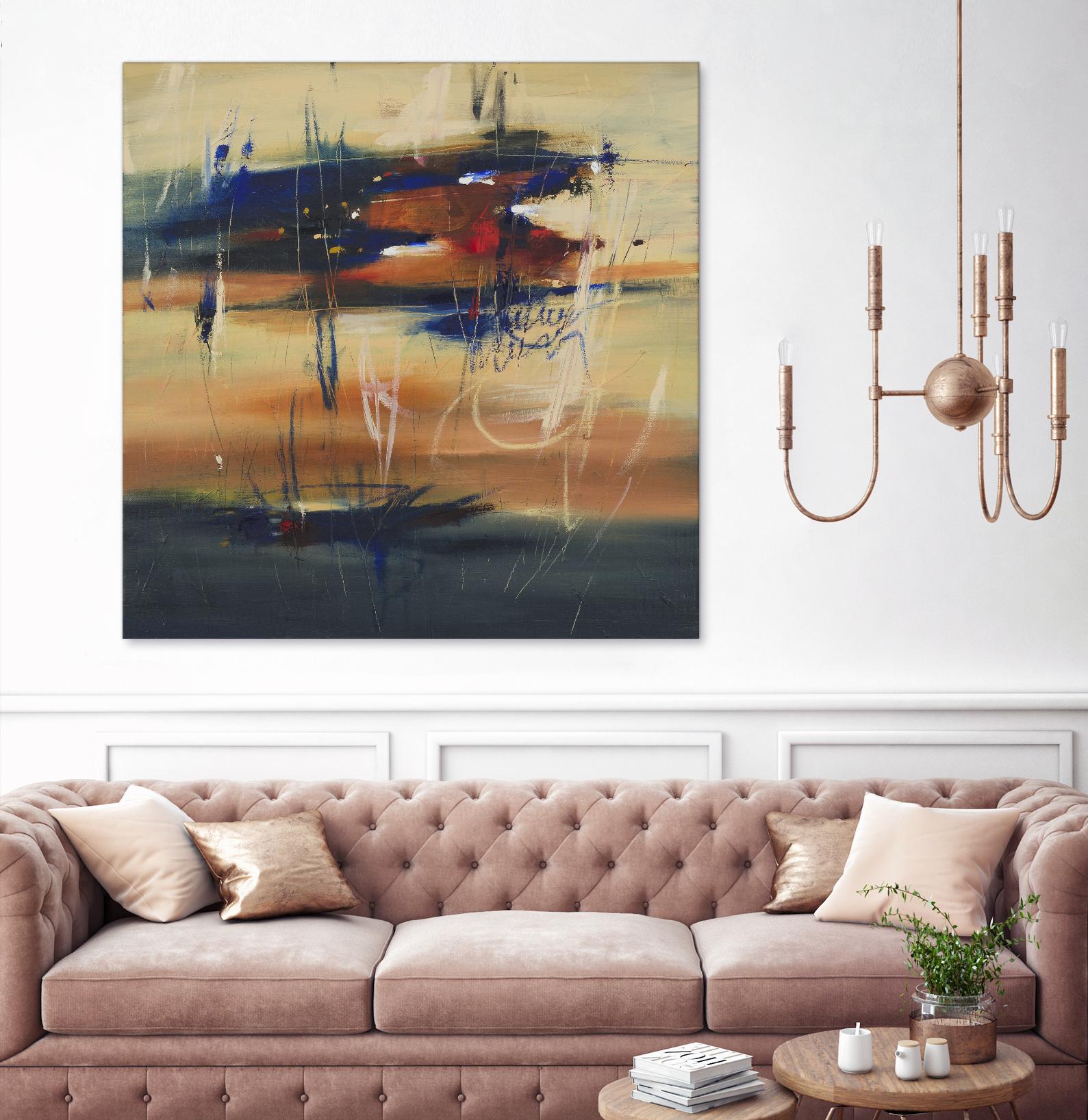 October Dream by Cynthia Ligeros on GIANT ART - red abstract