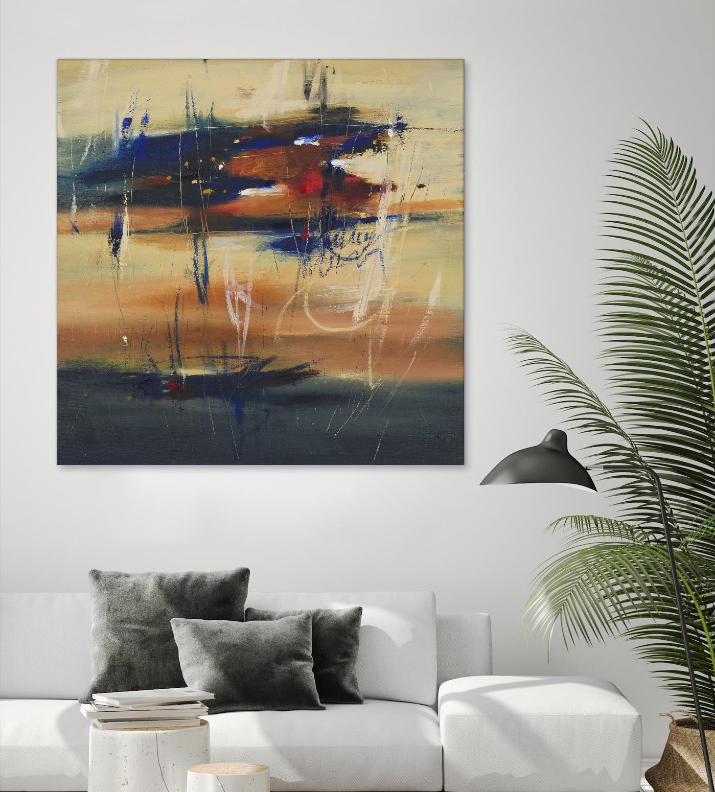 October Dream by Cynthia Ligeros on GIANT ART - red abstract