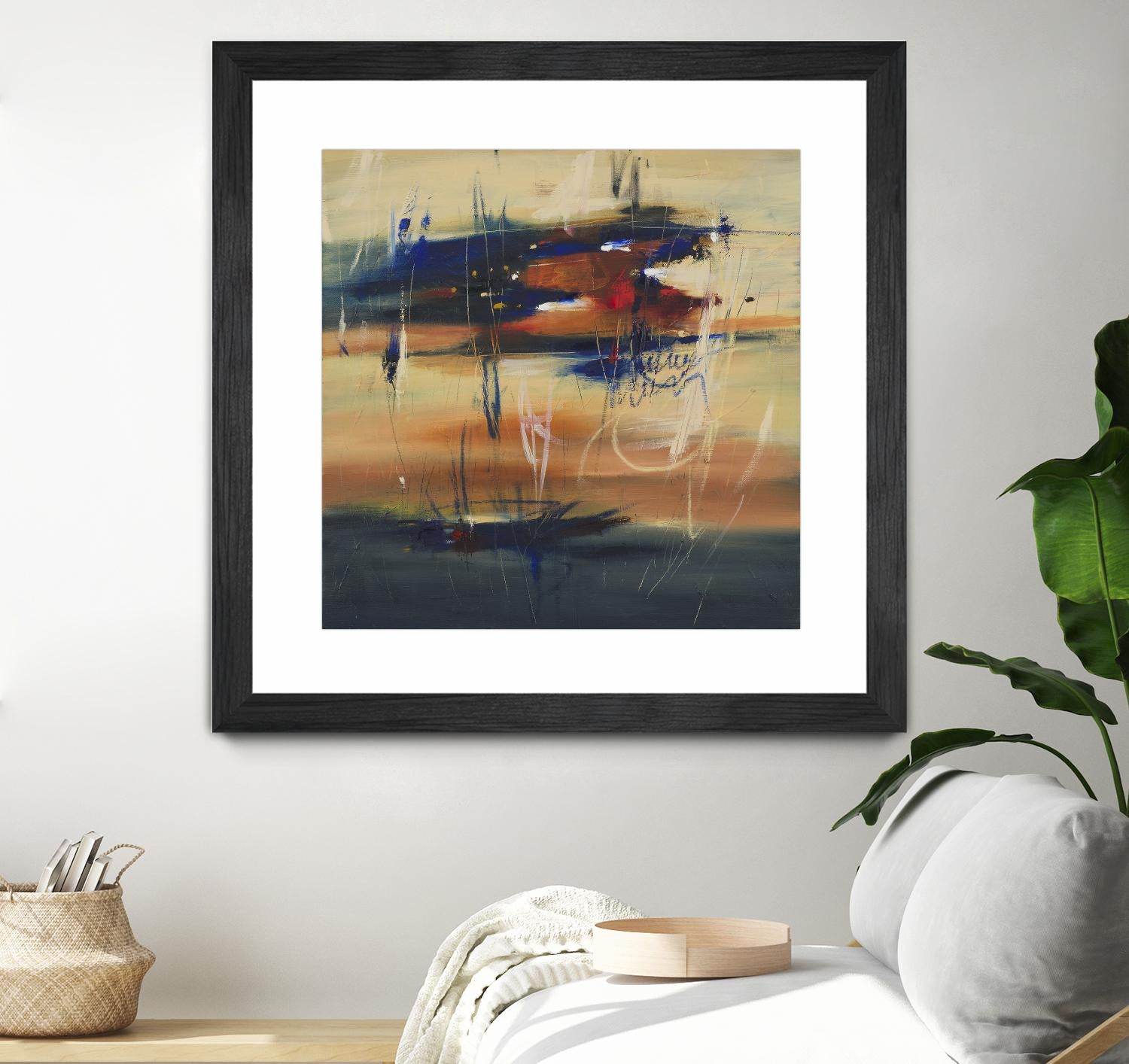 October Dream by Cynthia Ligeros on GIANT ART - red abstract