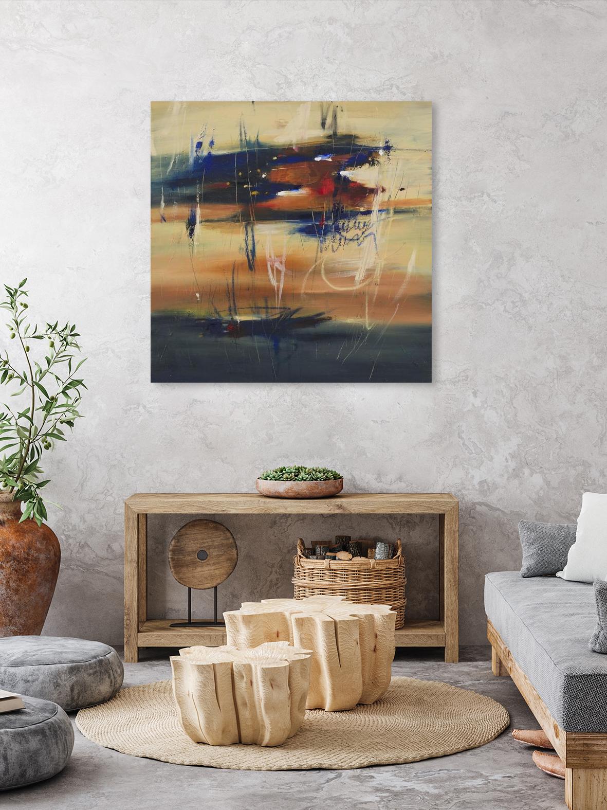 October Dream by Cynthia Ligeros on GIANT ART - red abstract