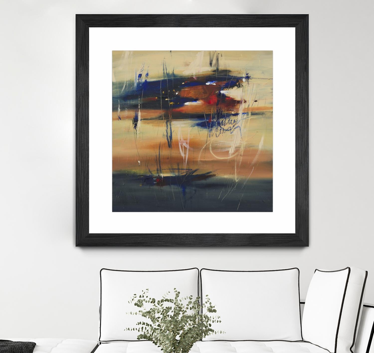 October Dream by Cynthia Ligeros on GIANT ART - red abstract