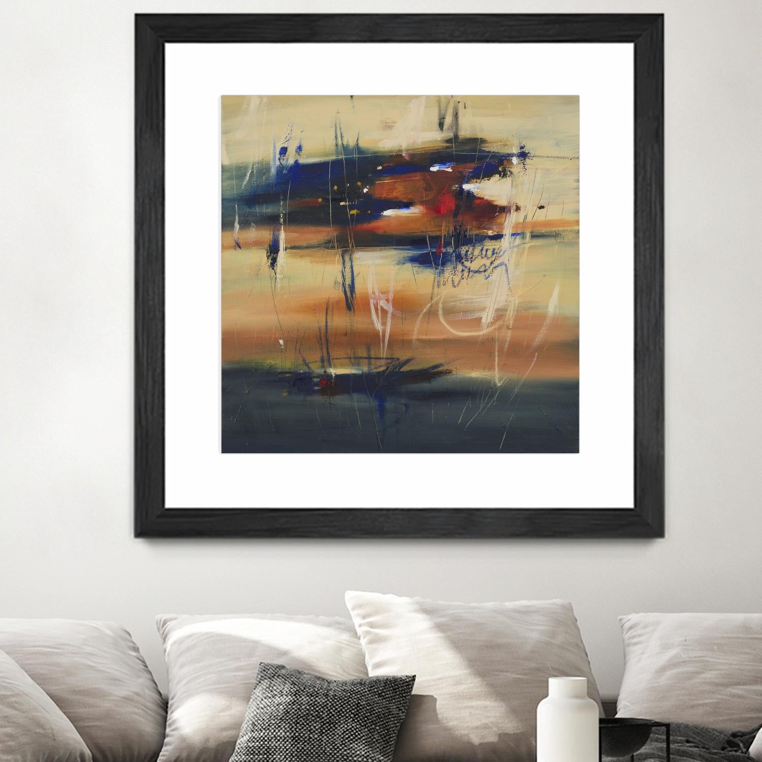 October Dream by Cynthia Ligeros on GIANT ART - red abstract