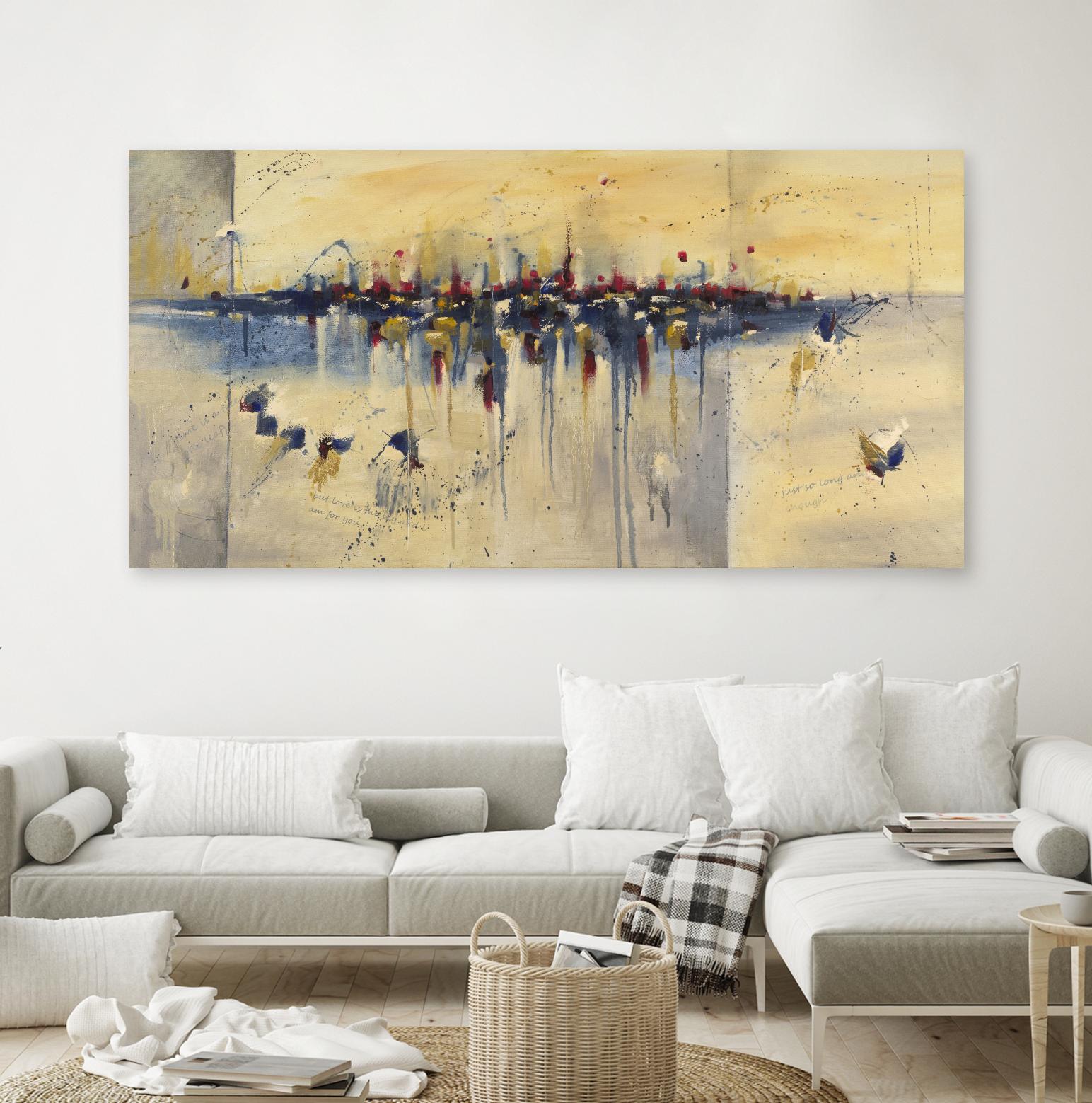 Charade of Desire by Cynthia Ligeros on GIANT ART - red abstract