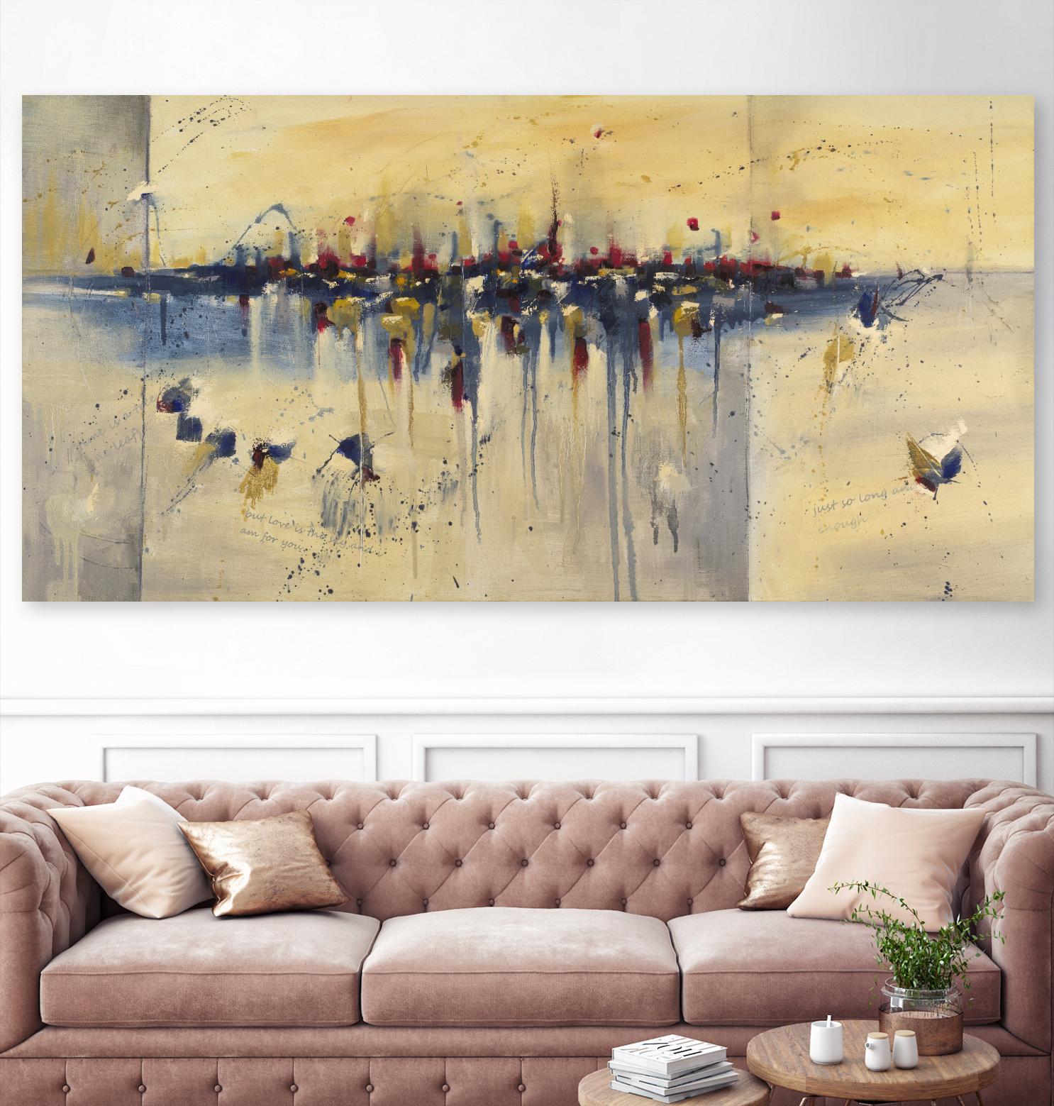 Charade of Desire by Cynthia Ligeros on GIANT ART - red abstract