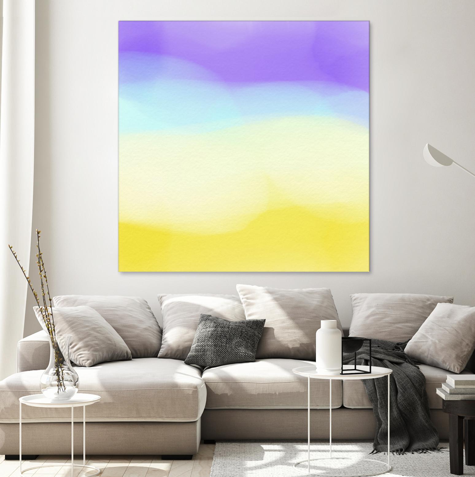 Glowing by Christina Essue on GIANT ART - purple abstract
