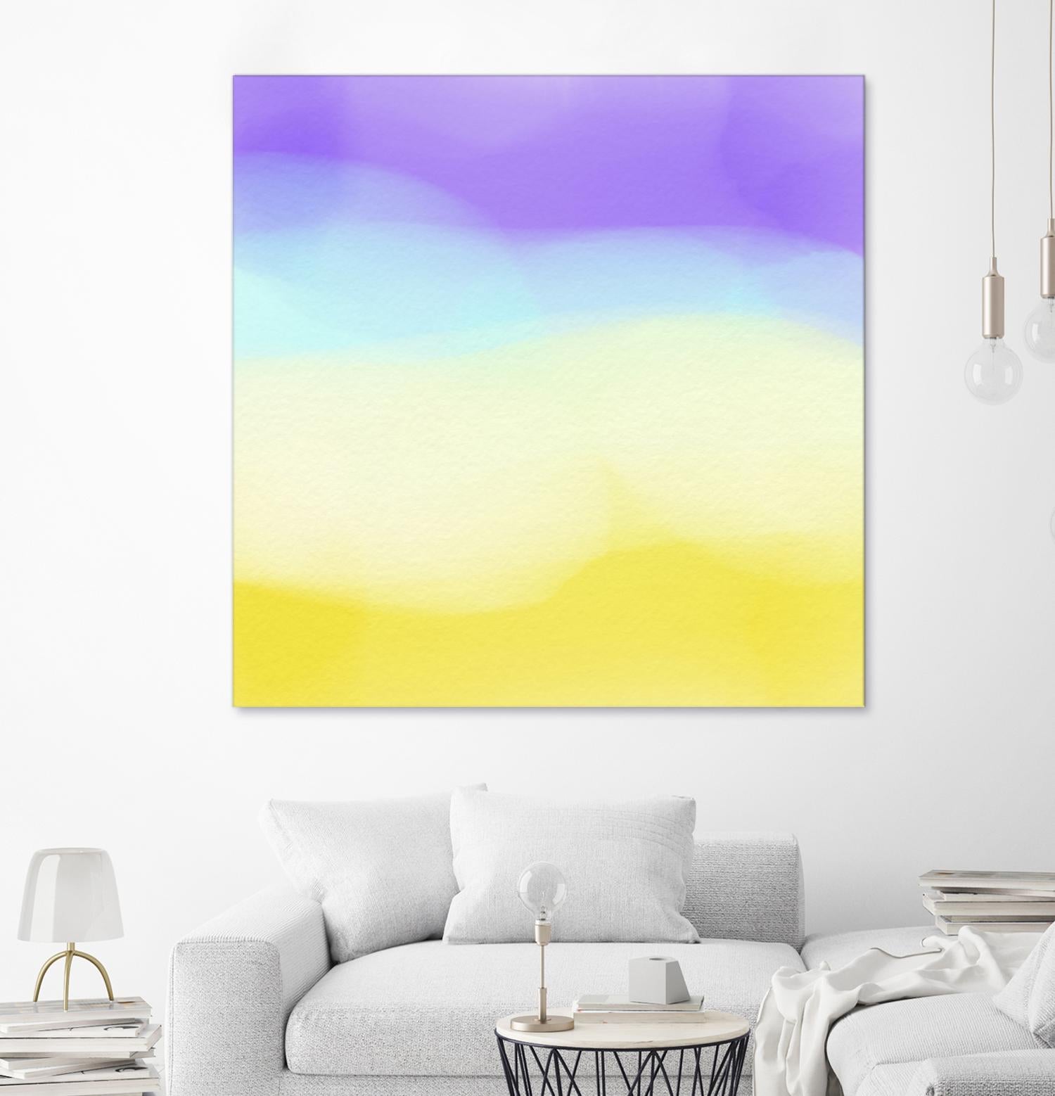 Glowing by Christina Essue on GIANT ART - purple abstract