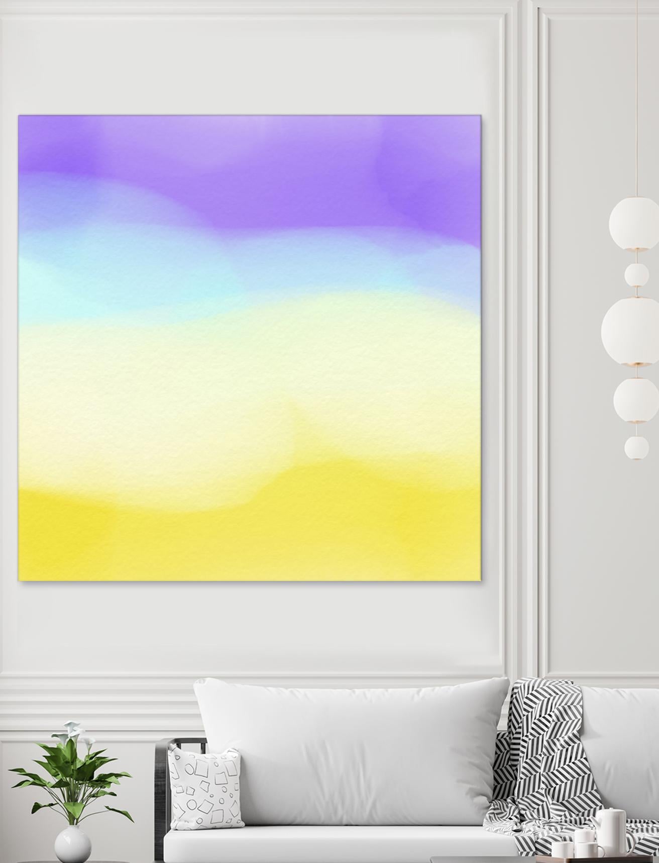 Glowing by Christina Essue on GIANT ART - purple abstract