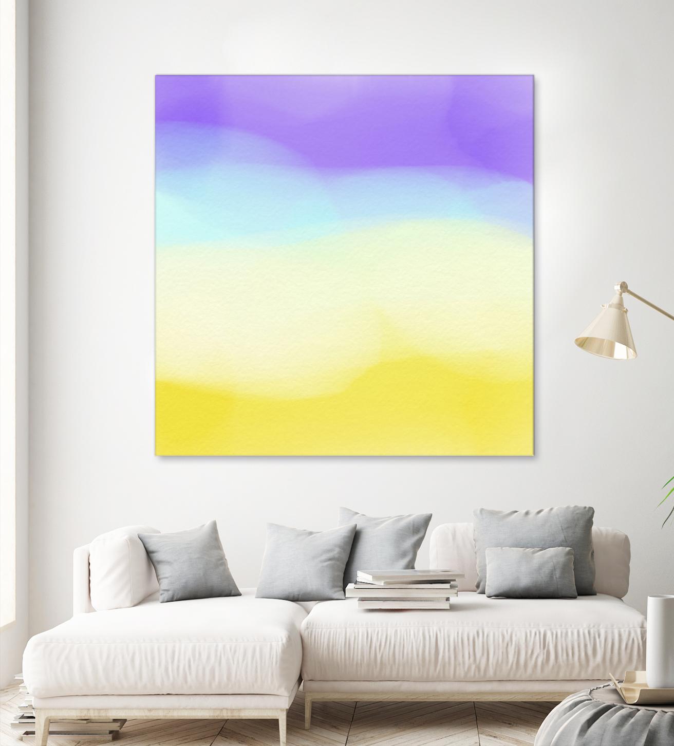 Glowing by Christina Essue on GIANT ART - purple abstract