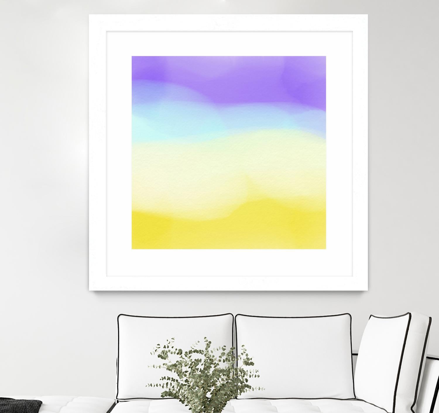 Glowing by Christina Essue on GIANT ART - purple abstract