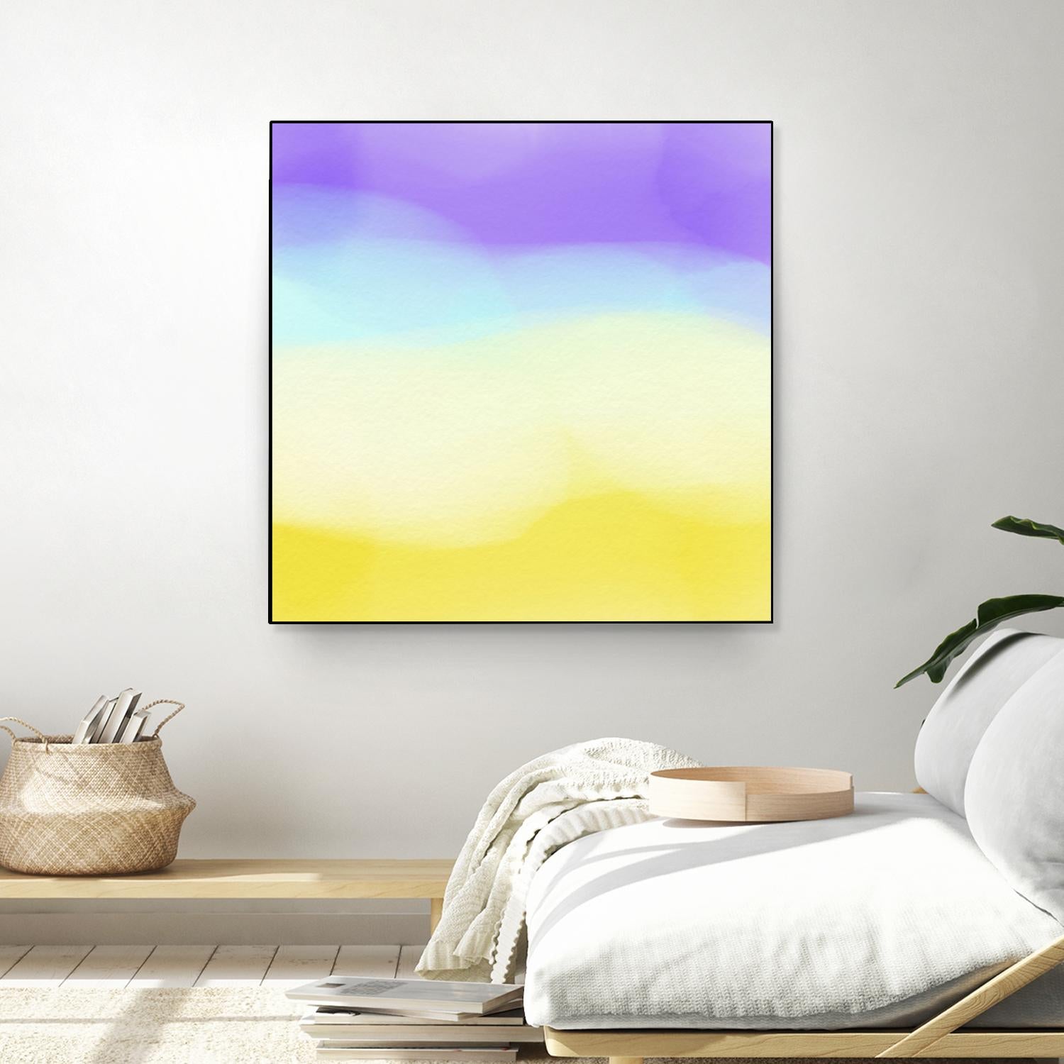 Glowing by Christina Essue on GIANT ART - purple abstract