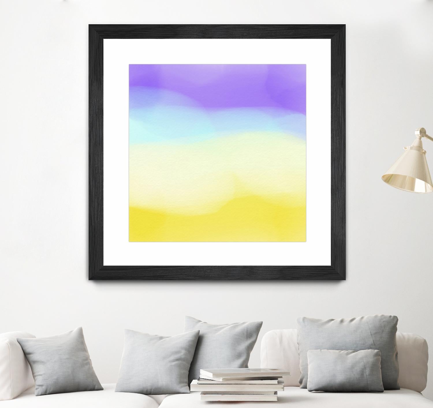 Glowing by Christina Essue on GIANT ART - purple abstract