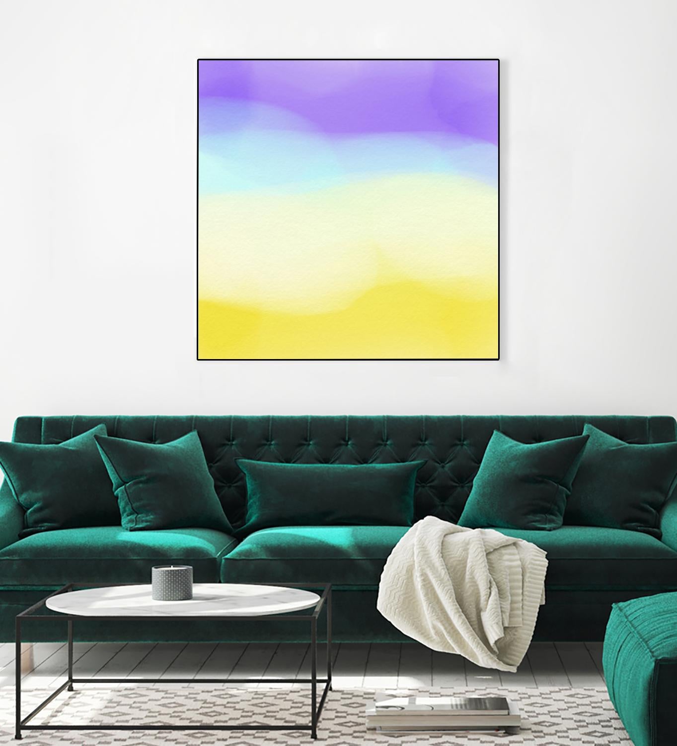 Glowing by Christina Essue on GIANT ART - purple abstract