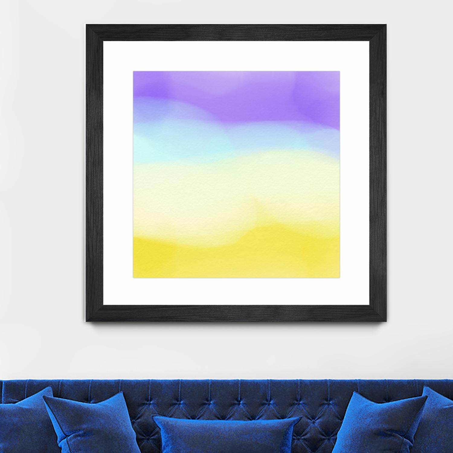 Glowing by Christina Essue on GIANT ART - purple abstract