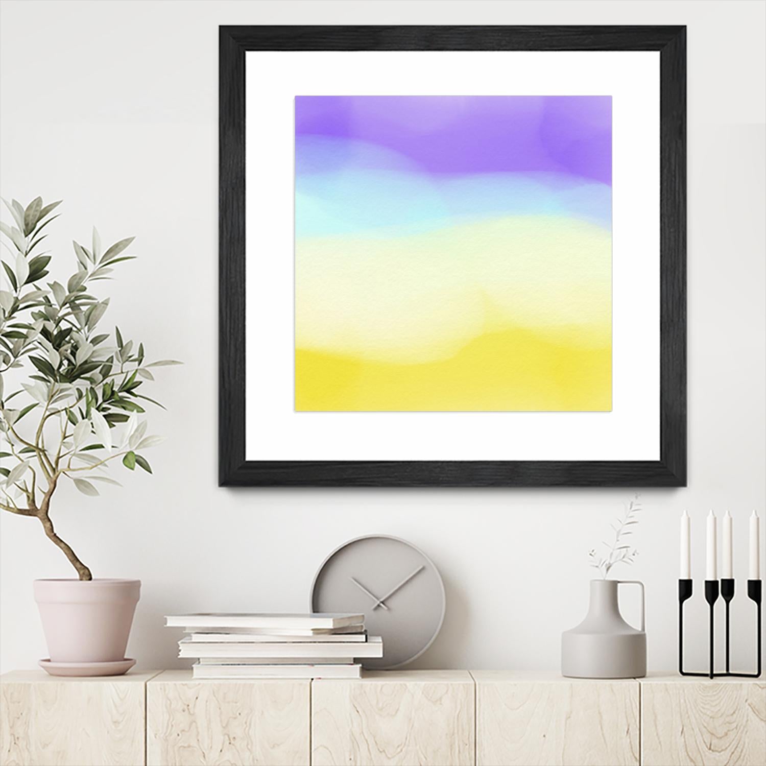 Glowing by Christina Essue on GIANT ART - purple abstract