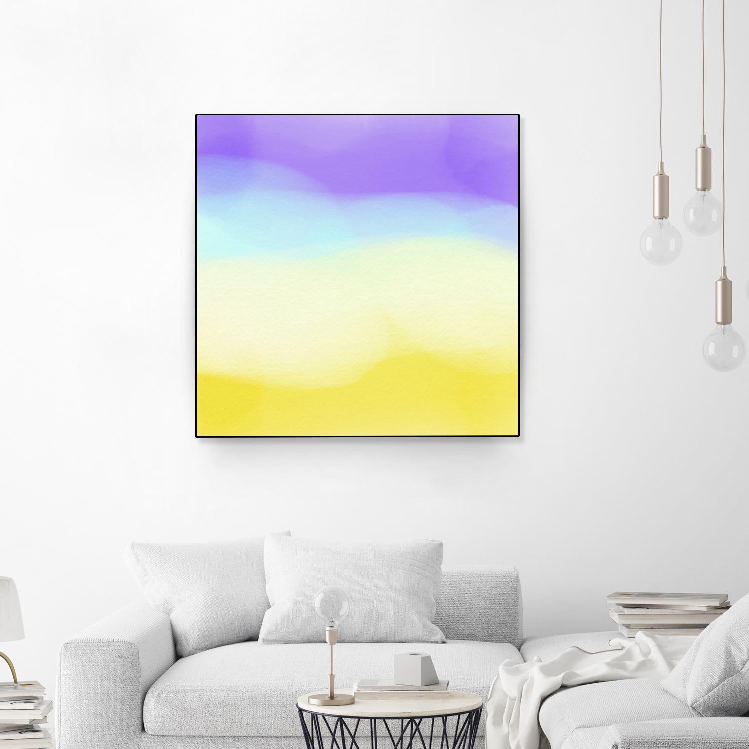 Glowing by Christina Essue on GIANT ART - purple abstract