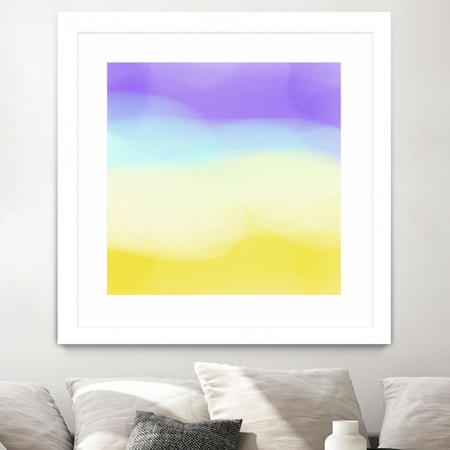 Glowing by Christina Essue on GIANT ART - purple abstract