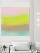 Echo by Christina Essue on GIANT ART - pink abstract