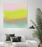 Echo by Christina Essue on GIANT ART - pink abstract