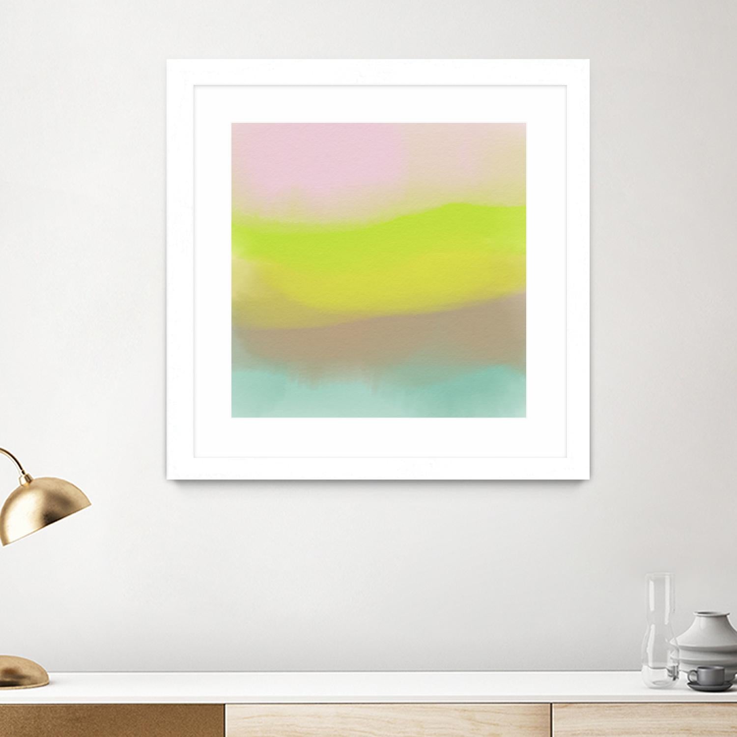 Echo by Christina Essue on GIANT ART - pink abstract