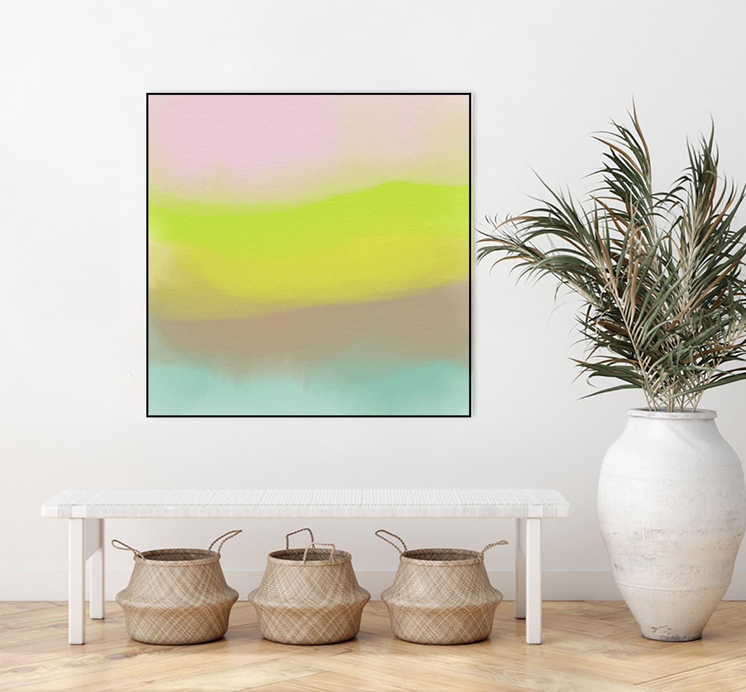 Echo by Christina Essue on GIANT ART - pink abstract