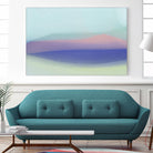 Waves by Christina Essue on GIANT ART - purple abstract
