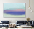 Waves by Christina Essue on GIANT ART - purple abstract