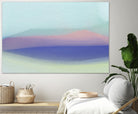 Waves by Christina Essue on GIANT ART - purple abstract