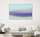 Waves by Christina Essue on GIANT ART - purple abstract