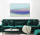 Waves by Christina Essue on GIANT ART - purple abstract