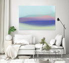 Waves by Christina Essue on GIANT ART - purple abstract