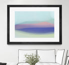 Waves by Christina Essue on GIANT ART - purple abstract