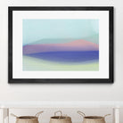 Waves by Christina Essue on GIANT ART - purple abstract