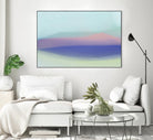 Waves by Christina Essue on GIANT ART - purple abstract