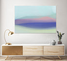 Waves by Christina Essue on GIANT ART - purple abstract