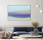 Waves by Christina Essue on GIANT ART - purple abstract