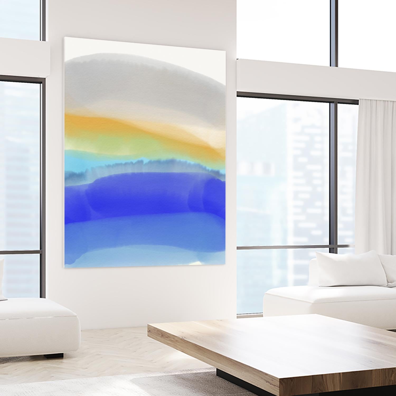 Element by Christina Essue on GIANT ART - grey abstract