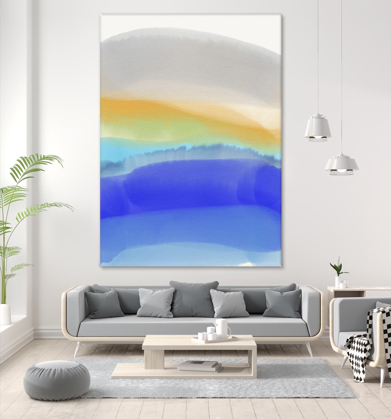 Element by Christina Essue on GIANT ART - grey abstract