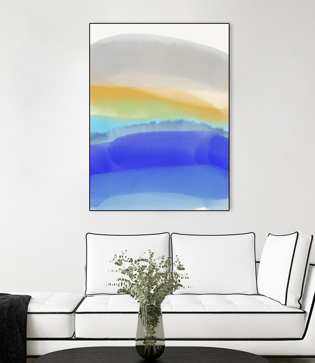 Element by Christina Essue on GIANT ART - grey abstract