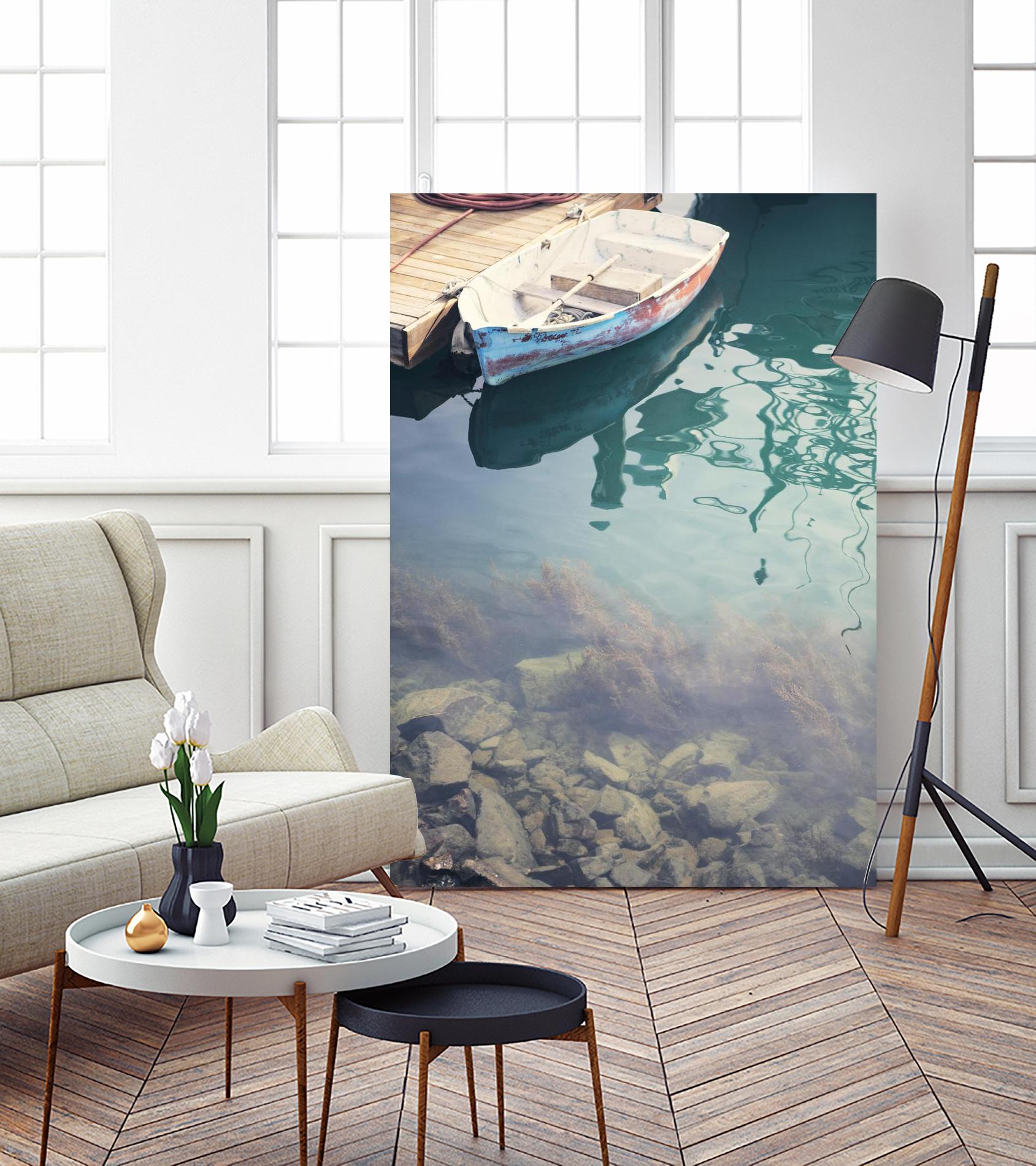 Finding Normal by Catherine McDonald on GIANT ART - brown sea scene