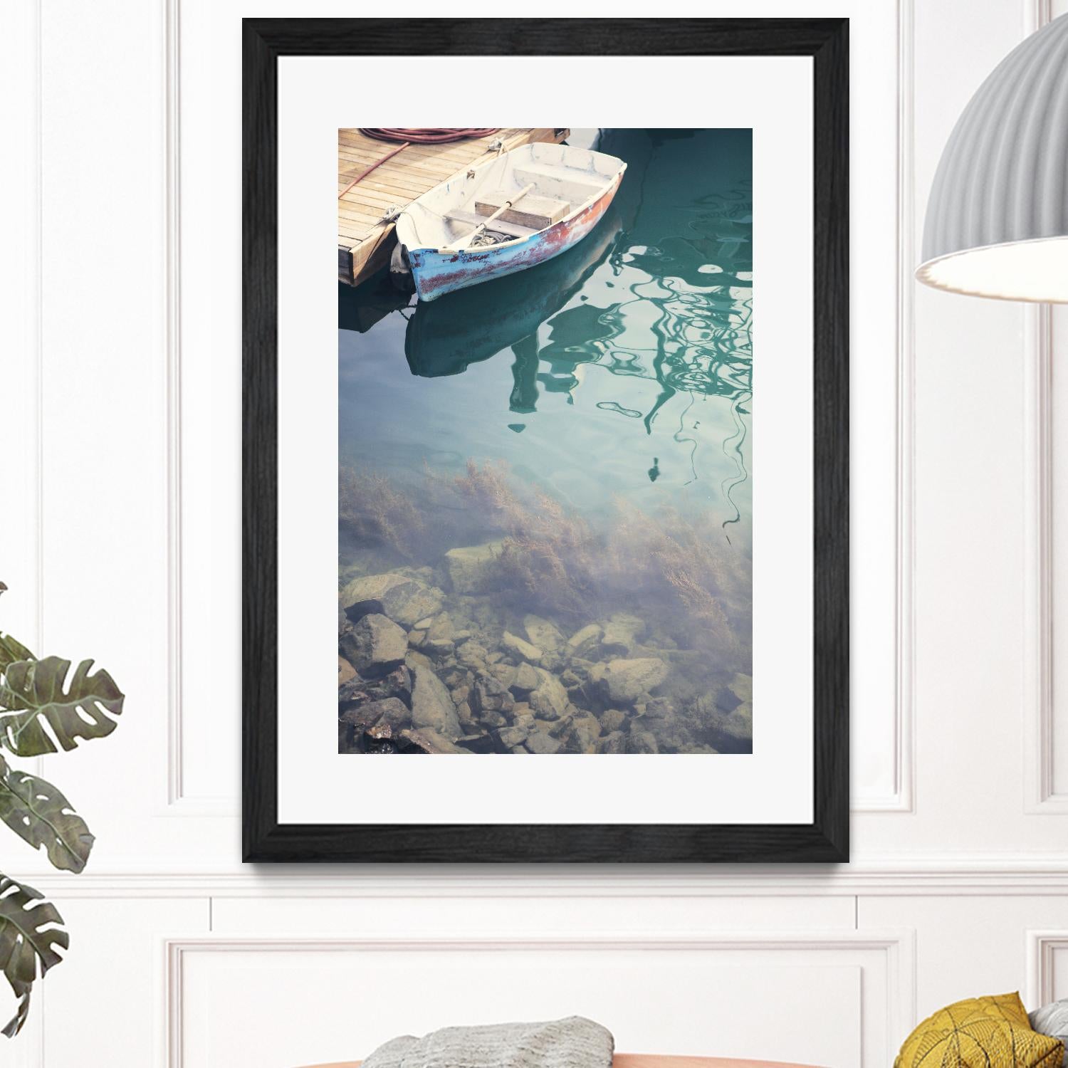 Finding Normal by Catherine McDonald on GIANT ART - brown sea scene