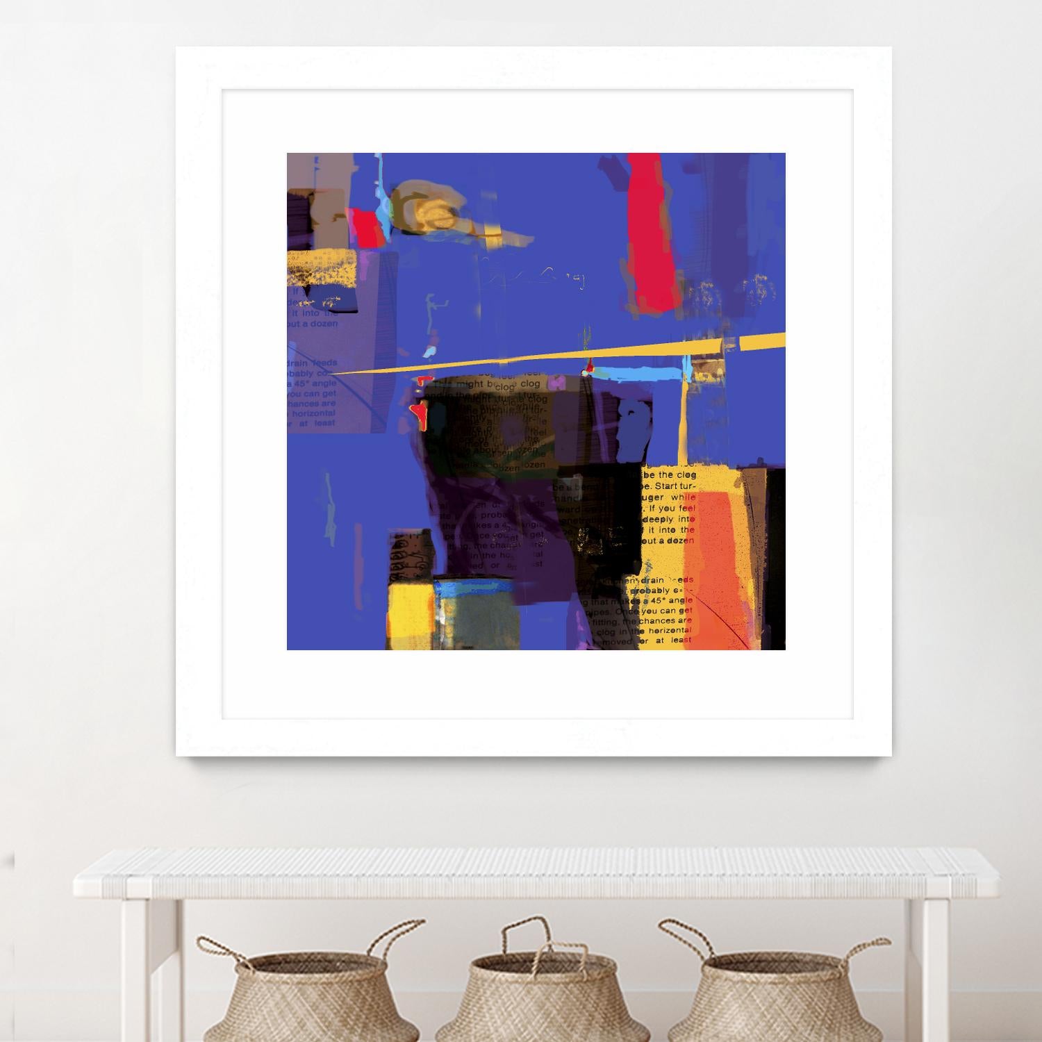 Memories I by Daniel Tollas on GIANT ART - yellow abstract