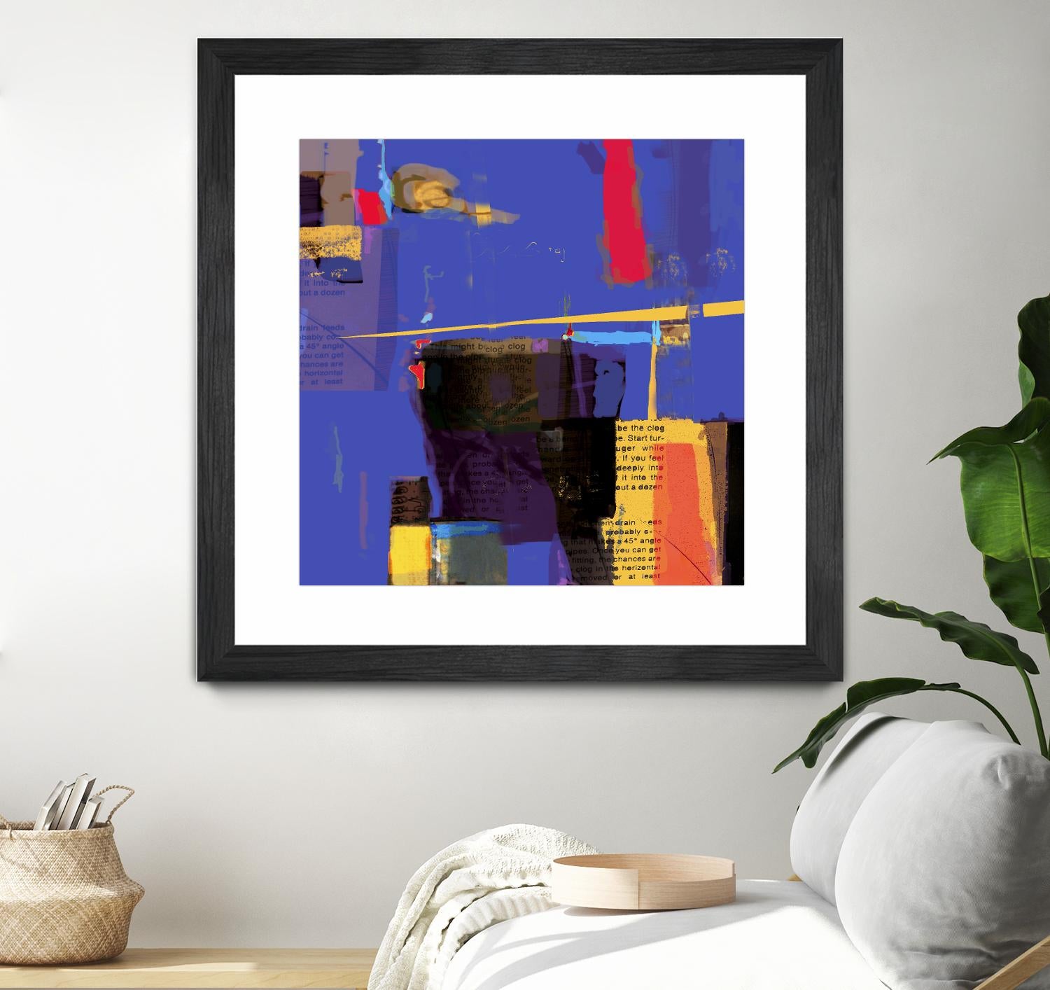 Memories I by Daniel Tollas on GIANT ART - yellow abstract