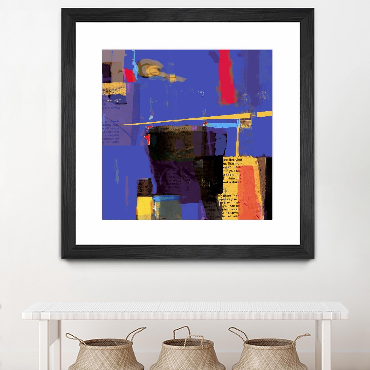 Memories I by Daniel Tollas on GIANT ART - yellow abstract