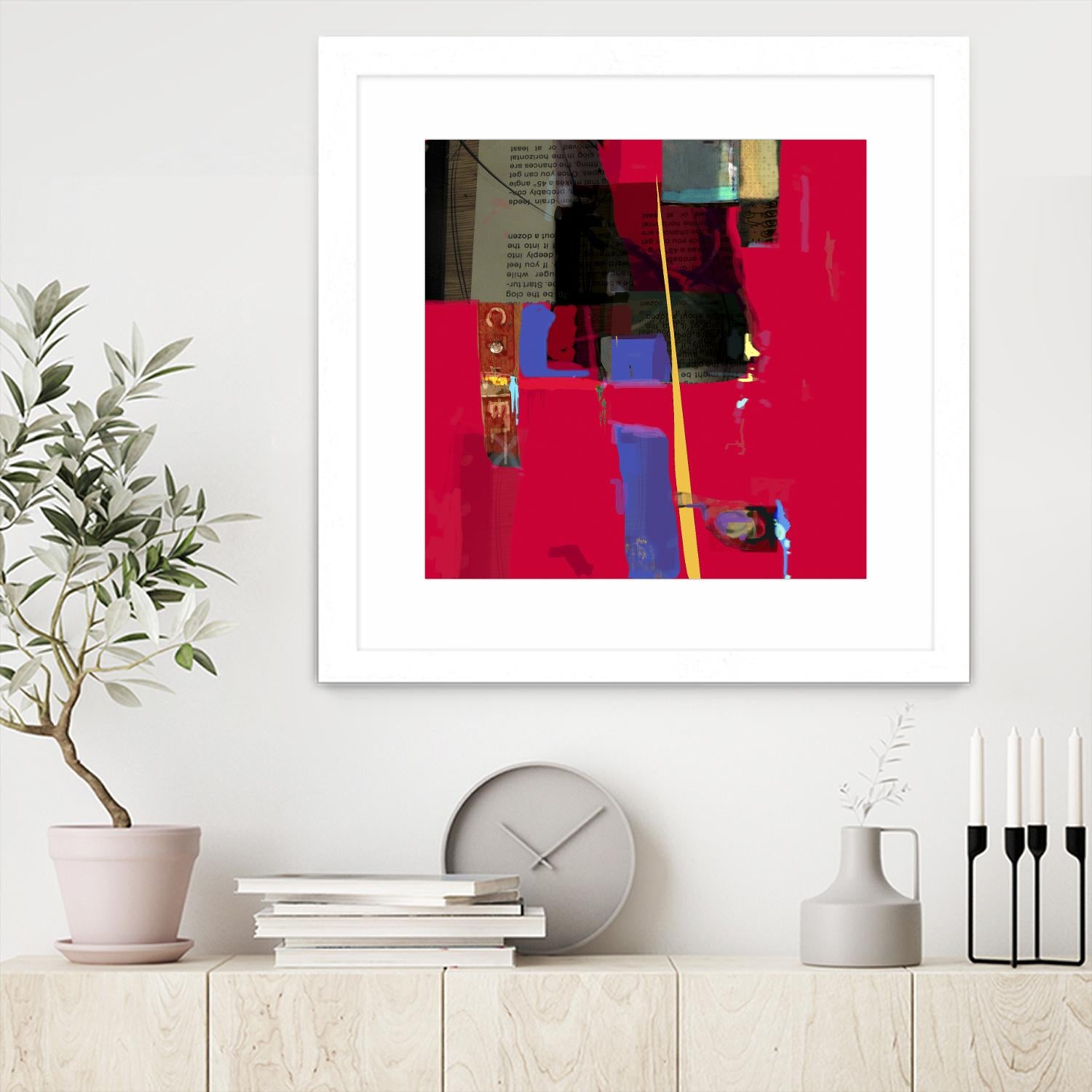 Memories II by Daniel Tollas on GIANT ART - purple abstract