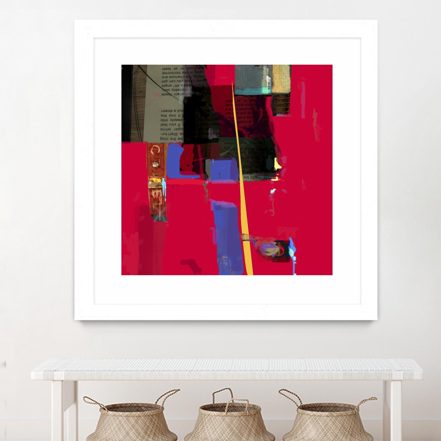 Memories II by Daniel Tollas on GIANT ART - purple abstract