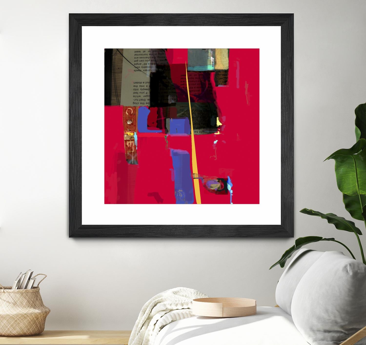 Memories II by Daniel Tollas on GIANT ART - purple abstract