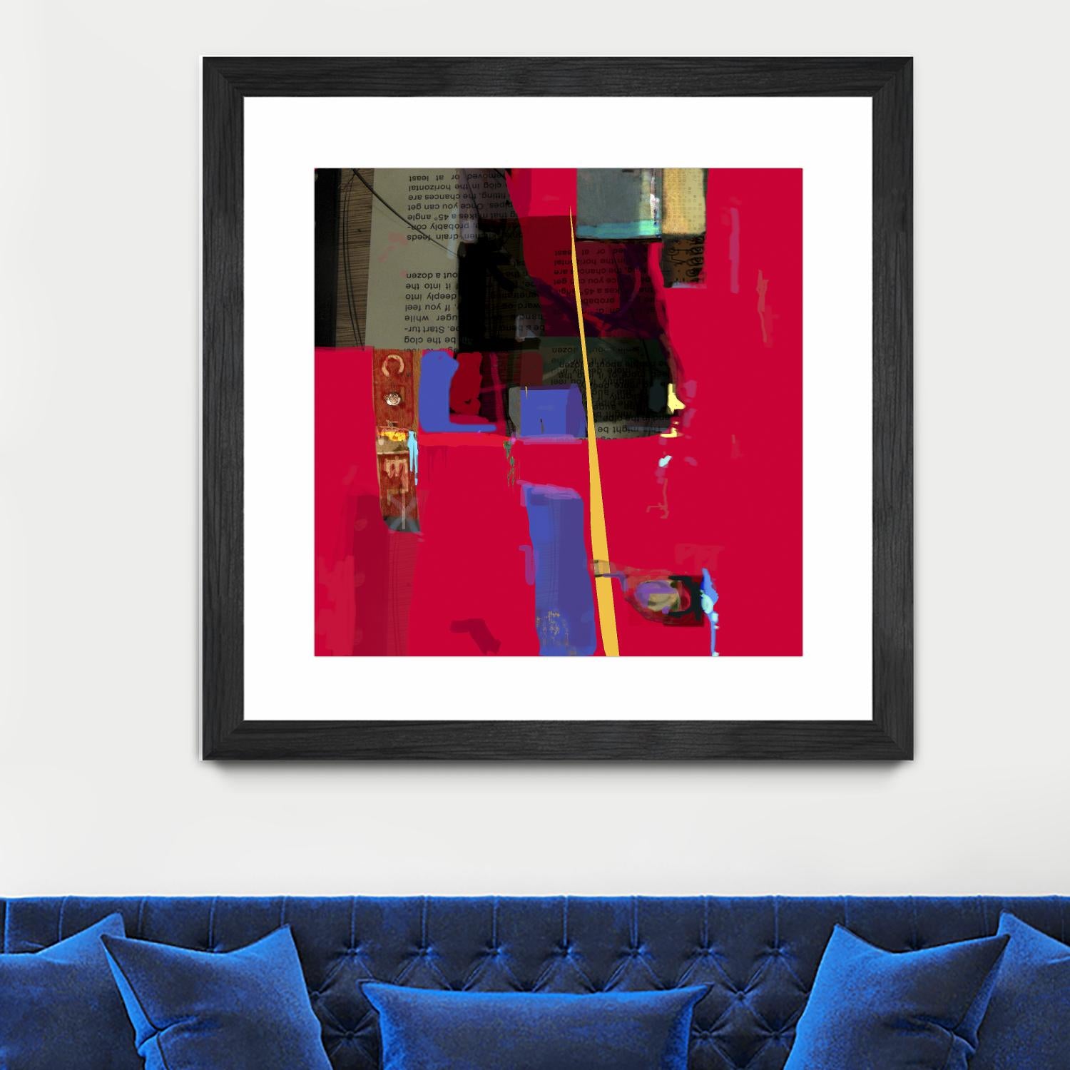 Memories II by Daniel Tollas on GIANT ART - purple abstract