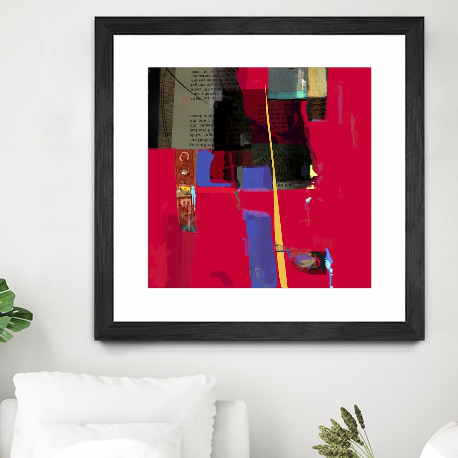 Memories II by Daniel Tollas on GIANT ART - purple abstract